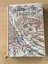 Bayerisches Lesebuch 1950er Jahre - 5./6. Schülerjahrgang