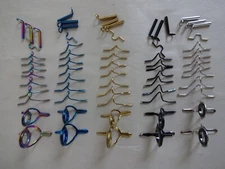 Rod Building Wrapping 13pc snake/SF colored fly guide sets 3 tips 4-6wt rods