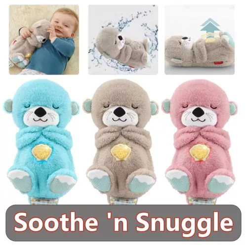 Bear Breathing Musical Soothing Dolls Sleep Toys Anxiety Relief Plush Toys Gifts - Picture 19 of 92