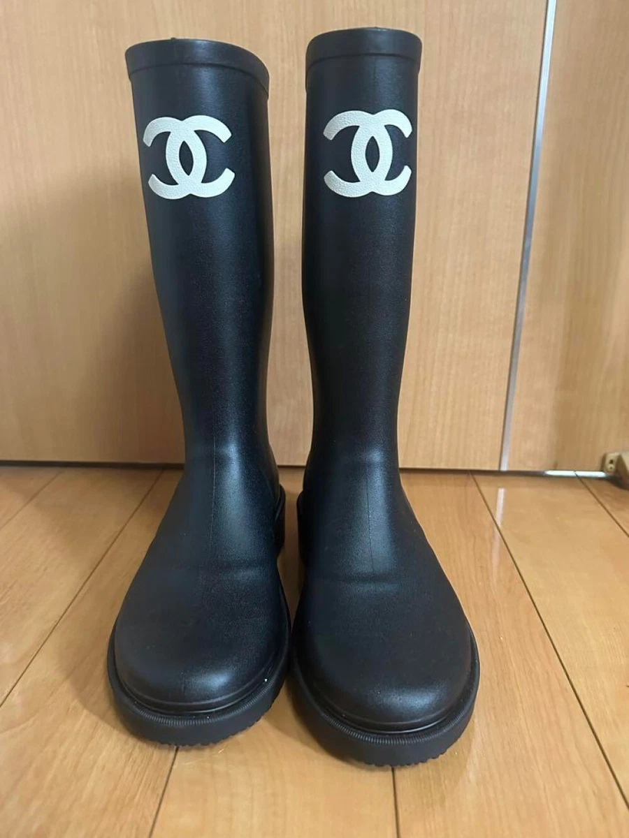 Chanel rain boots store 218 price