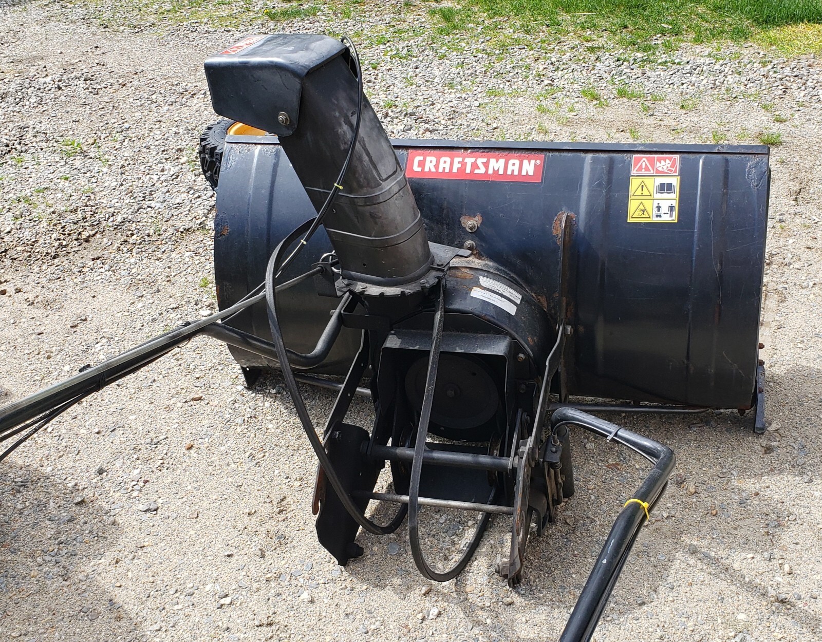 Sears / Craftsman 42", 2stage snowthrower. Attachment, Model 486.