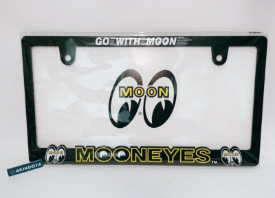 HOSNYE Lunar Cycle License Plate Frame - 12x6 Inch Metal Tag Cover For Cars