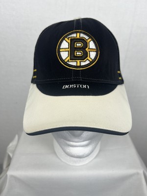 Boston Bruins Baseball Hat Cap Adult One Size Fitted Black Reebok NHL