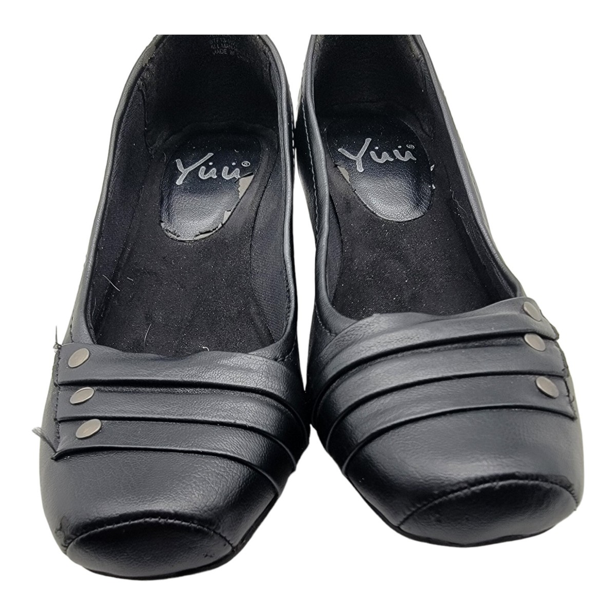 靴 yuuu Yuu Shoes Women's Size 6 Medium Slip-on Dress 1-1/2