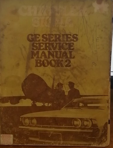 Chrysler/Mitsubishi Sigma Factory Workshop Manual 1977On (4 Volumes) - Picture 3 of 9