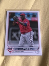 NJR#6  2022 Topps Series 1 Base Michael Pineda Minnesota Twins