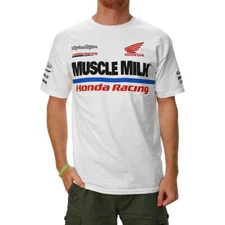 Troy Lee Designs TLD Men's Honda Team SS Tee T-Shirt White Size 3XLarge New
