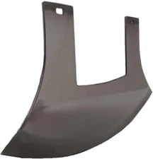 6" Ulu Blank Blade with Clear Stainless Steel Finish Knife