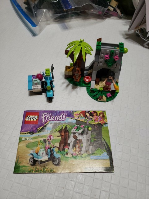 lego friends first aid jungle bike