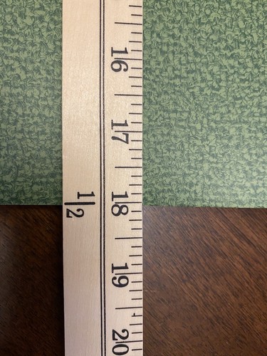 6 Placemats Vinyl Rectangular Octagon Shaped Pre-owned Green - Picture 7 of 9