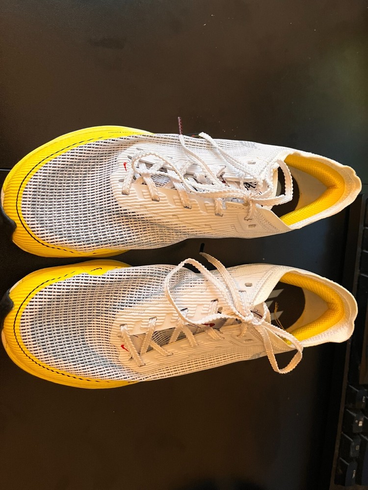 Nike ZoomX VaporFly Next% 3 White DK Smoke Grey Womens Running Shoes Size 7  