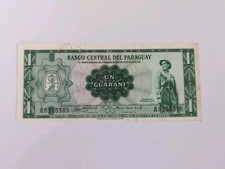 Paraguay 1 Un Guarani Mint Condition Banknote