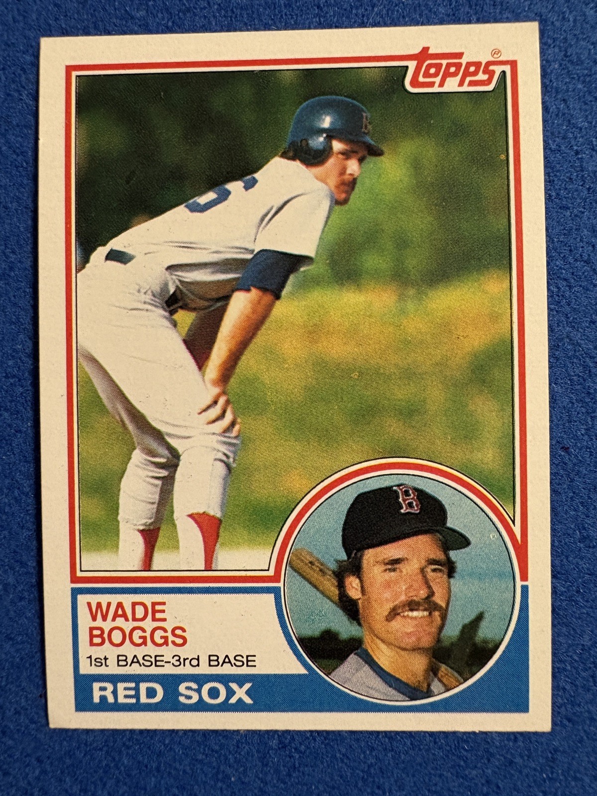 1983 Topps - Wade Boggs #498 (RC)  NM
