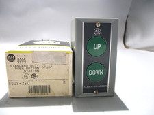 NEW ALLEN-BRADLEY 800S-2SC PUSH BUTTON STATION UP/DOWN