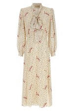 VALENTINO GARAVANI Multicolor Bollicine Print Midi Dress New & Authentic