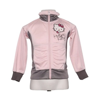 Hello Kitty, Kapuzenpullover, Größe: 104, Pink/Grau, Print, Mädchen #Xmr