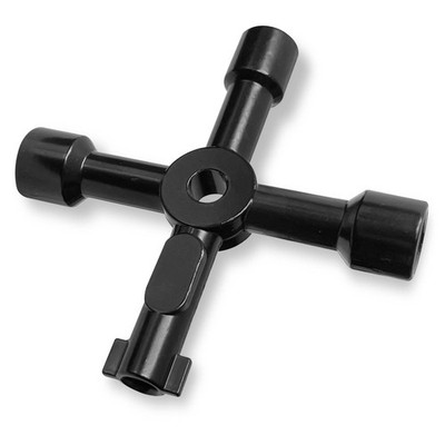 4 in 1 Meter Box Key, Gas Utility Key, for Mail Box, Elevator, Cupboard Door