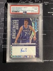 24-25 Bowman University Best Greatness Awaits Autographs Kon Knueppel PSA 9 Geo