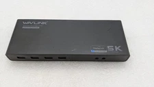 Wavlink WL-UG69PD6 USB-C Displayport dual 4k Laptop Docking Station - NO AC ADAP