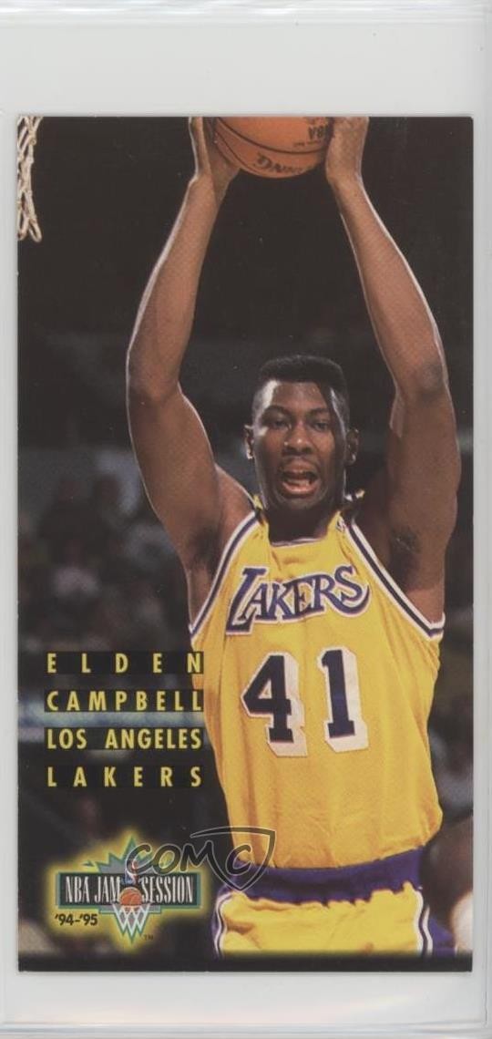 1994-95 Fleer NBA Jam Session Elden Campbell #89 0uf1