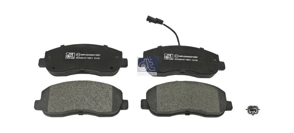 6.95121 Scheibenbremsbelagsatz Passend FüR Chevrolet, Gm, Nissan, Opel, Renault-image