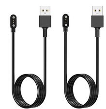  2-Pack 3.3FT Smart Watch Charger Magnetic USB Charging Cable for Letsfit...