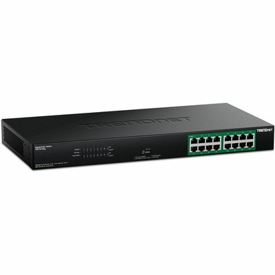TRENDnet TPE-TG160g 16-port GREENnet Gigabit PoE+ Switch (250W)  ( RENEWED)