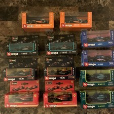 Burago Formula One 1:43 Diecast Lot