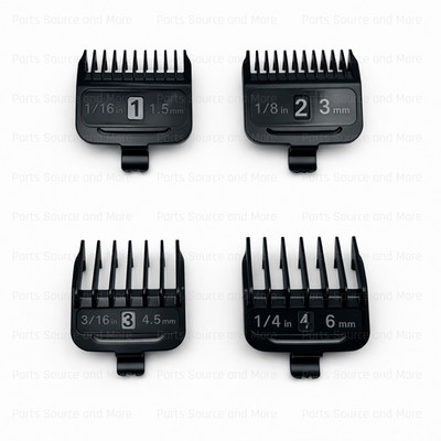 Ufree Replacement 4 Piece Clipper Guard Set for Specific Models and Blade Size