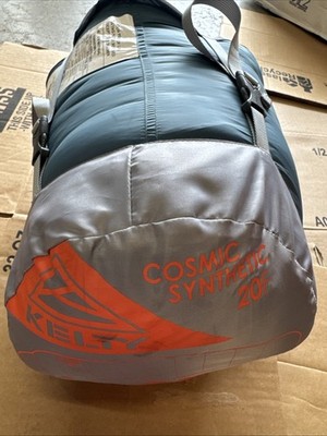 Kelty Cosmic Sleeping Bag Synthetic Fill 20°F Stuff Sack Camping Hiking New