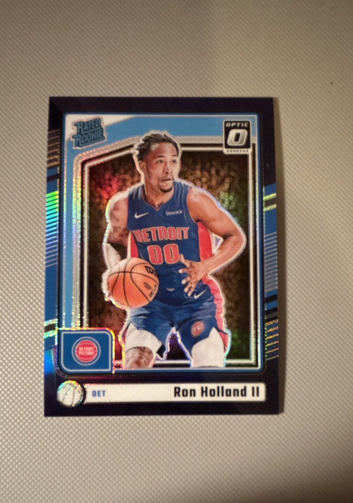 2024-25 Panini Donruss Optic - Rated Rookie Ron Holland II #291 Purple Prizm RC