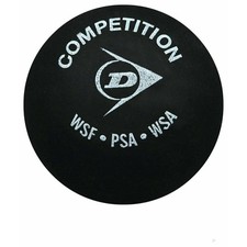 DUNLOP Competition Squash Balls 3 Ball Tube 