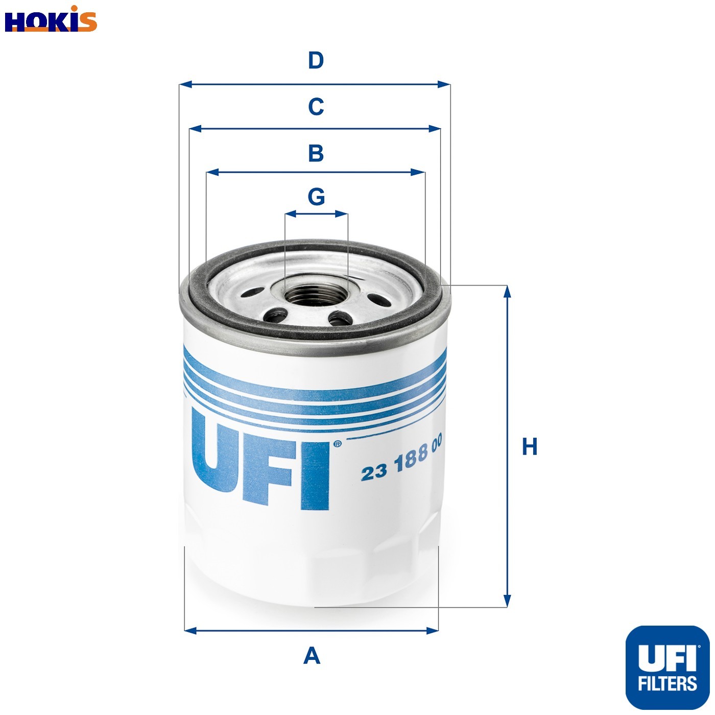 Ufi Filters Ufi 23.188.00 Oil Filter - Image 5