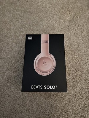 Beats by Dr. Dre Solo3 Wireless On-Ear Headphones Rose Gold New Sealed Asia Ver