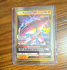 Pokemon Co. Buzzwole GX SM-Crimson Invasion 57/111 Ultra Rare Holo Eng
