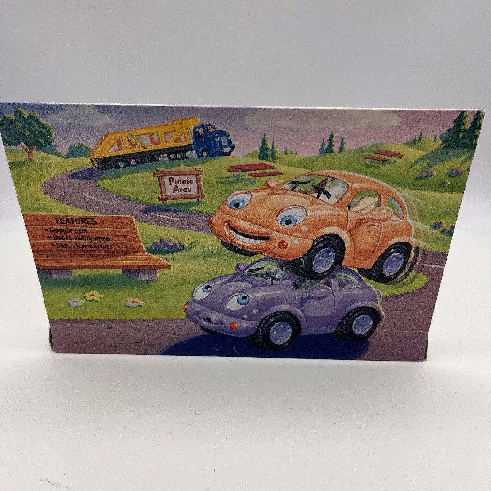 The Chevron Cars Zachary Zoomer & Skyler Scamper New In Pkg Vtg