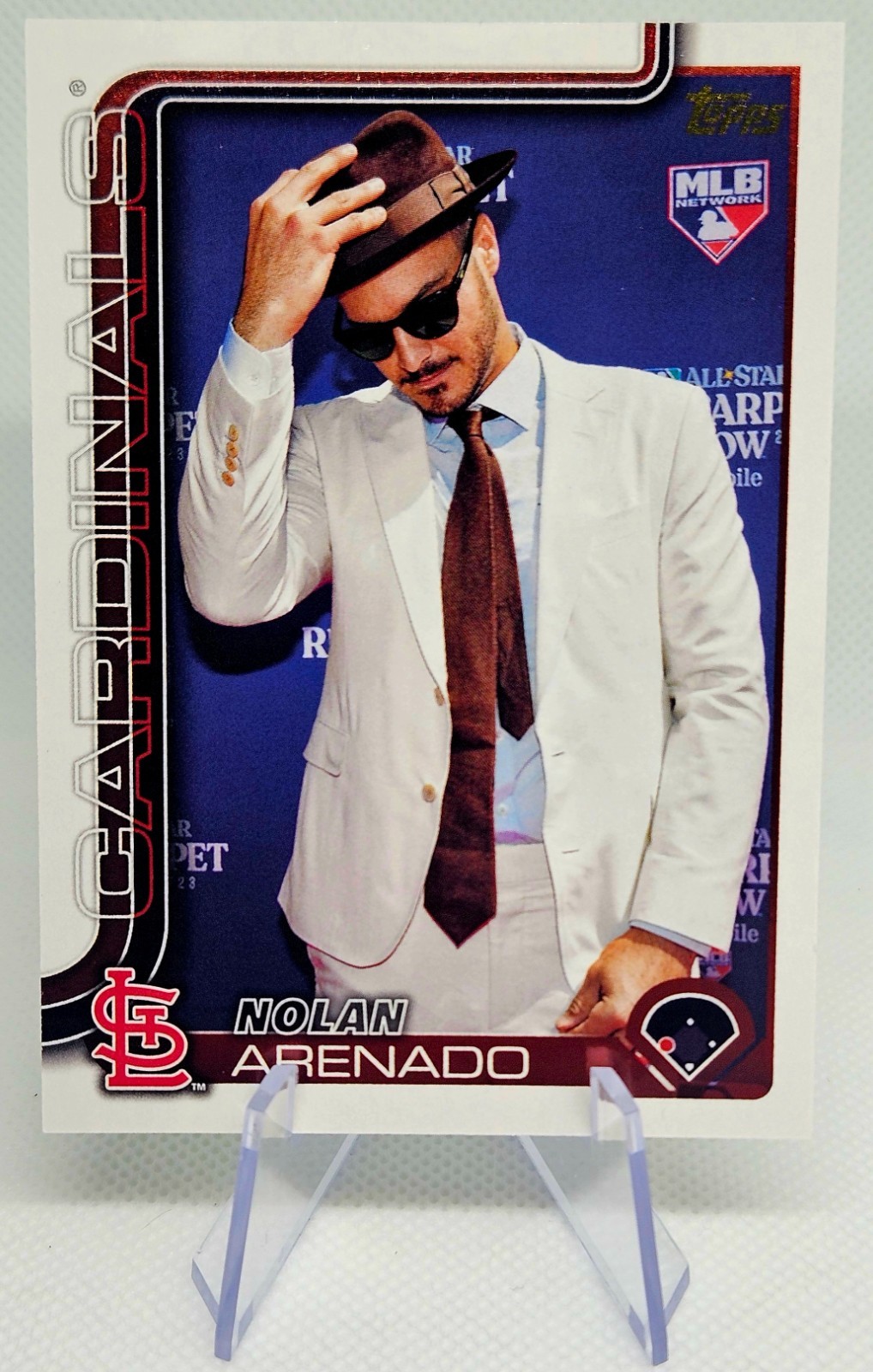 Nolan Arenado 2025 Topps Series 1 #101 Golden Mirror Image St. Louis Cardinals