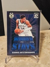 2024-25 Donruss Optic - Winner Stays Giannis Antetokounmpo #4 Purple Prizm