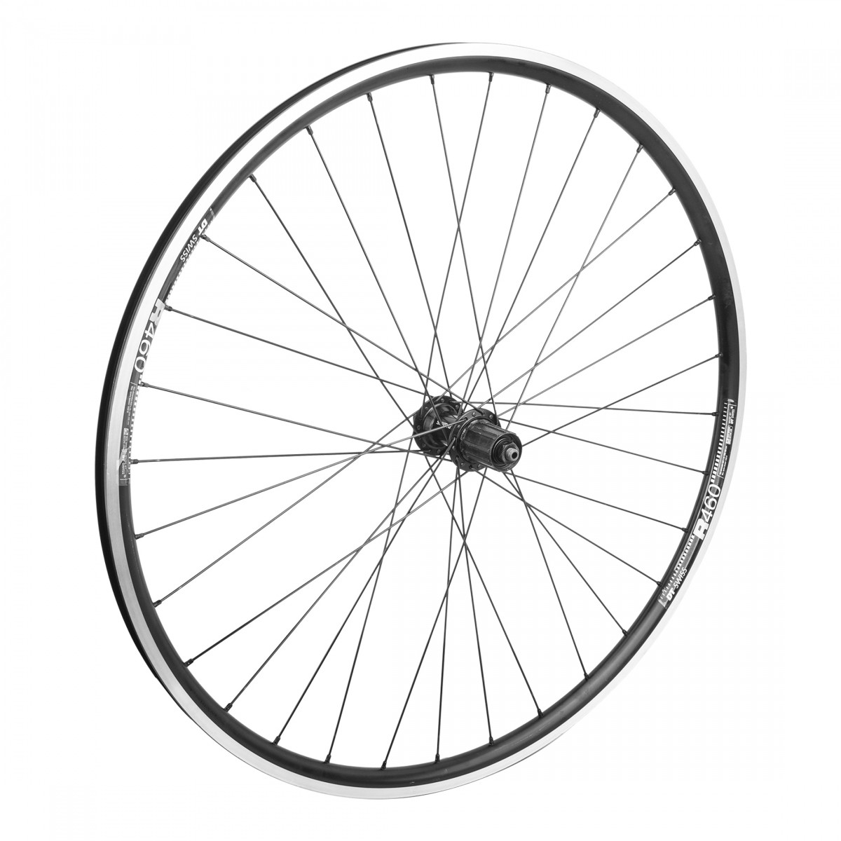 Wheel Master RS400 Rear Wheel 700c Rim Brake Centerlock QR 18mm Depth Black