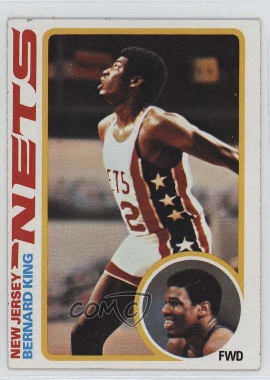 1978-79 Topps Bernard King #75 Rookie RC HOF