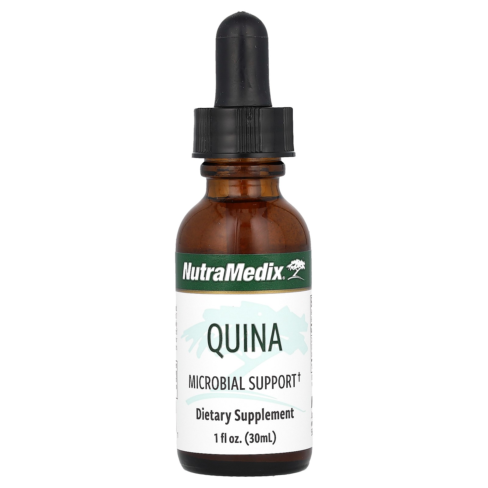 Квина, средство для поддержания жизнедеятельности микроорганизмов, 1 жидкая унция (30 мл)