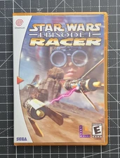 Dreamcast Star Wars Ep1 Racer Custom Case - NO Game or Manual