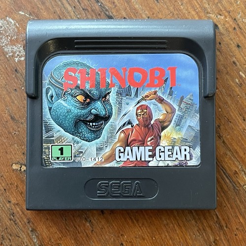 4x Sega Game Gear Game Cartridges + 4x Cases Spider-man Xmen Shinobi Out Run - Picture 8 of 15