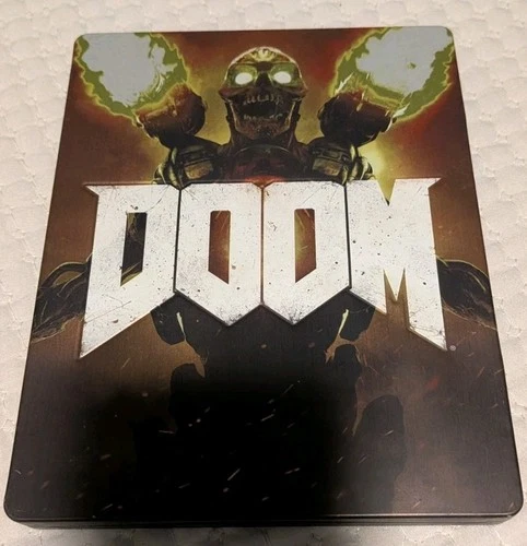 Doom: Collector's Edition Steelbook (2016) Steelbook Xbox One Game Included
