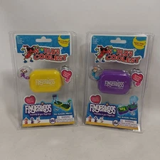 Worlds Coolest  Fingerlings Keychain Play Set 2 Pack Bundle Play Ground Sets