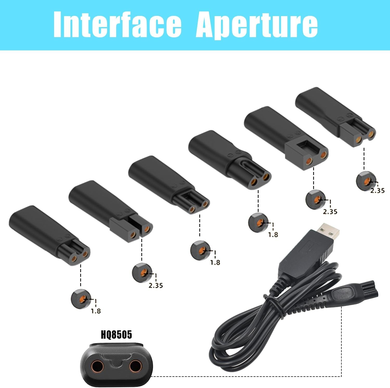 9PCS Type-C Power Cord Replacement Charger USB Adapter Upgraded 