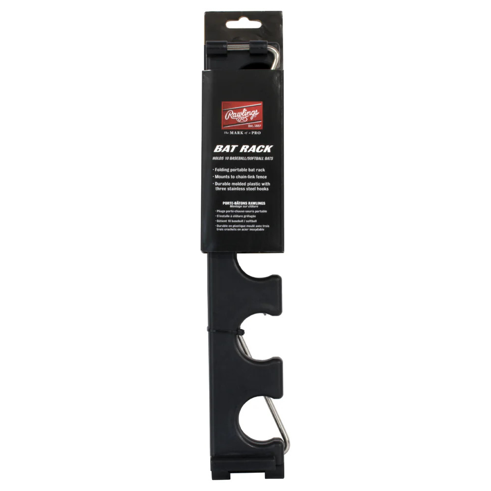 Rawlings Bat Rack Portable 10 Bat Dugout Organizer 3890₽