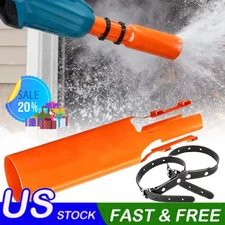 Leaf Blower Attachment Doubles Airflow Booster Snow Debris Blower Air Booster