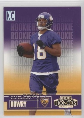 2003 Playoff Honors Rookie Xs 68/100 Keenan Howry #135 Rookie RC 5rq