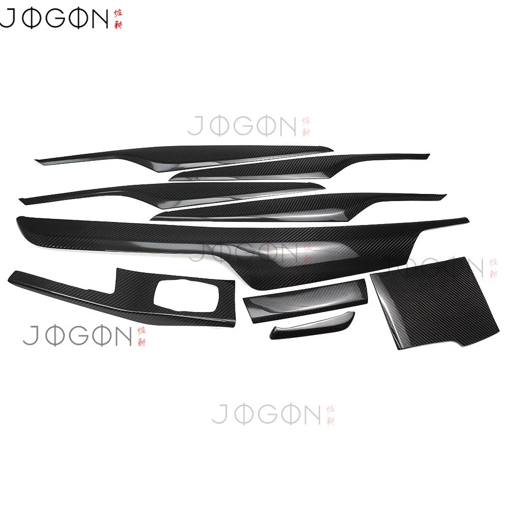 F90 Real Carbon For BMW 5 Series G30 M5 2018+ Interior Trim Dash Door Panel Trim - Picture 9 of 12